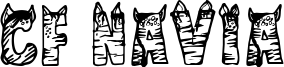 CF NaVia Font