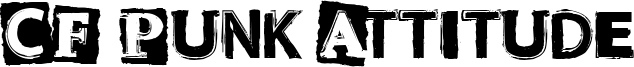 CF Punk Attitude Font