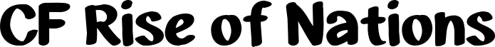 CF Rise of Nations Font