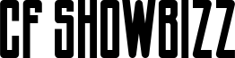 CF Showbizz Font