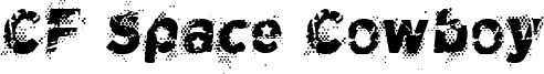 CF Space Cowboy Font