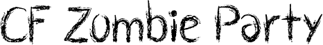 CF Zombie Party Font