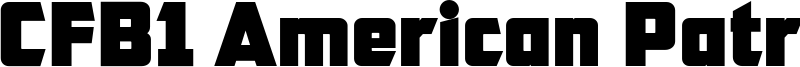 CFB1 American Patriot SOLID 2 Normal Italic.otf