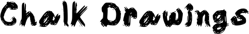 Chalk Drawings Font