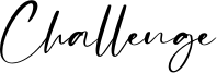 Challenge Font