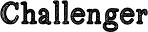 Challenger Font