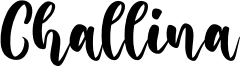 Challina Font