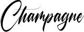 Champagne Font