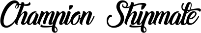 Champion Shipmate Font