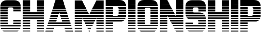 Championship Font