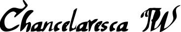 Chancelaresca PW Font