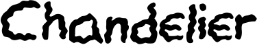 Chandelier Font