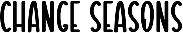 Change Seasons Font