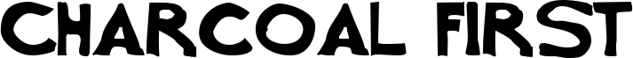 Charcoal First Font
