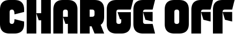 Charge Off Font