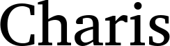 Charis Font