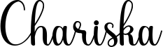 Chariska Font