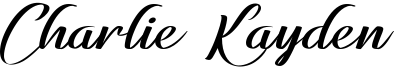 Charlie Kayden Font