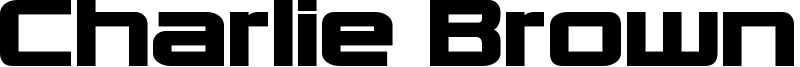 Charlie Brown M54 Font