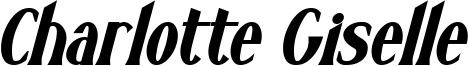 Charlotte Giselle Font