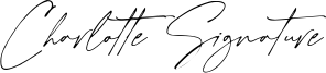 Charlotte Signature Font