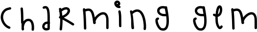 Charming Gem Font