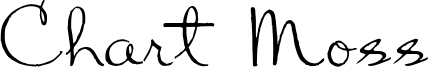 Chart Moss Font