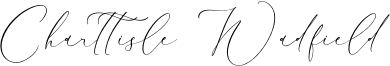 Charttisle Wadfield Font