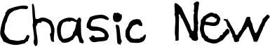 Chasic New Font