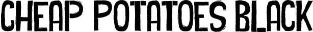 Cheap Potatoes Black Thin.ttf
