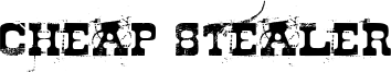 Cheap Stealer Font