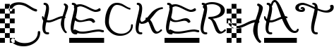 CheckerHat Font