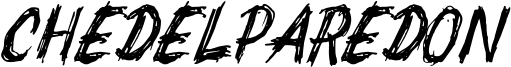 Chedelparedon Font