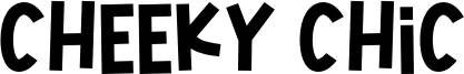 Cheeky Chic Font