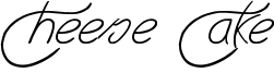 Cheese Cake Font