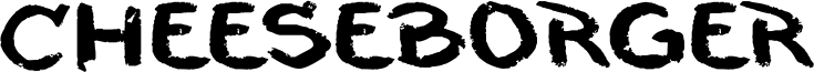 Cheeseborger Font