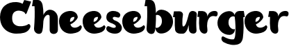 Cheeseburger Font