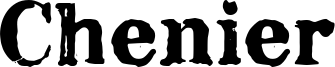Chenier Font