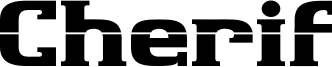 cherif.otf
