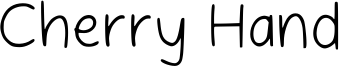 Cherry Hand Font