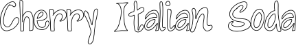 Cherry Italian Soda Font