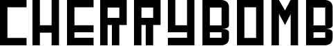CherryBomb Font