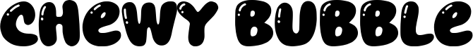 Chewy Bubble Font