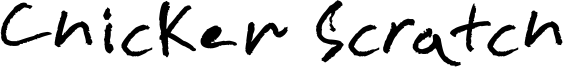Chicken Scratch Font