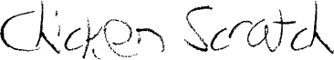 Chicken Scratch Font