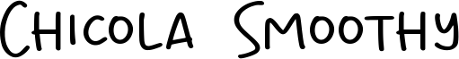 Chicola Smoothy Font