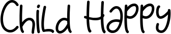 Child Happy Font