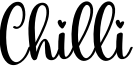 Chilli Font