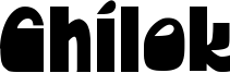Chilok Font
