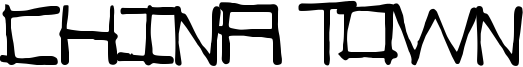 China Town Font